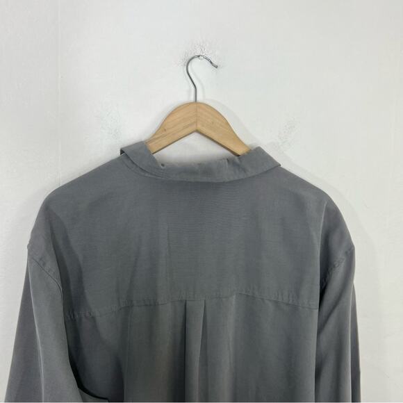 REI Gray Outdoor Button Up Mens Shirt Size XXL - Picture 9 of 12